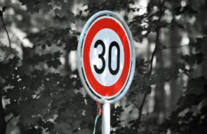 30 km/u door ogen van automobilist